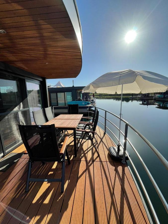 Hausboot Vroni Am Baerwaldersee Klitten Buitenkant foto
