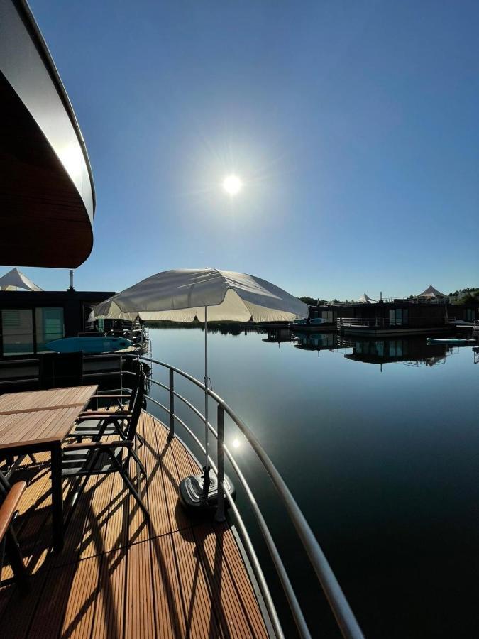 Hausboot Vroni Am Baerwaldersee Klitten Buitenkant foto