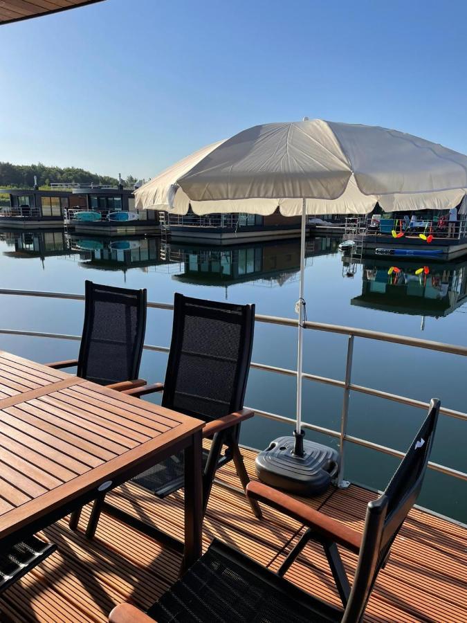 Hausboot Vroni Am Baerwaldersee Klitten Buitenkant foto