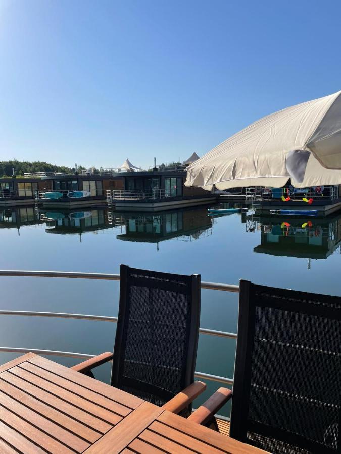 Hausboot Vroni Am Baerwaldersee Klitten Buitenkant foto